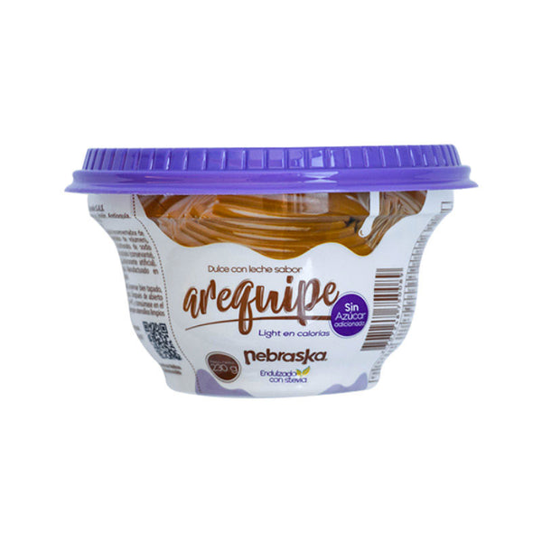 DULCE AREQUIPE CON STEVIA 230G NEBRASKA